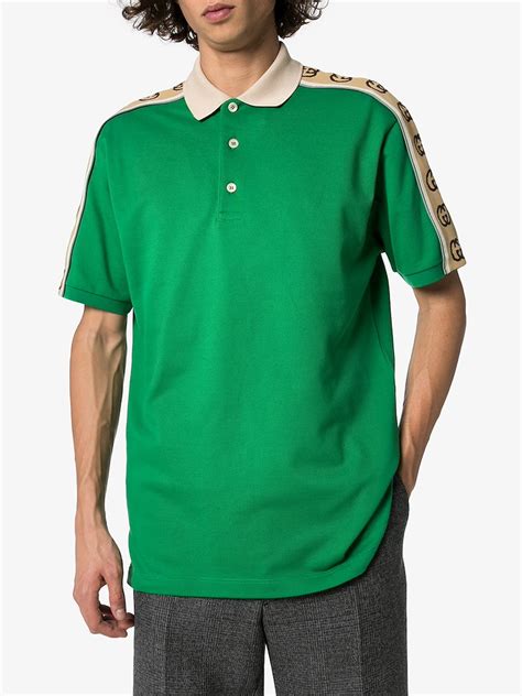 gucci polo shirt stripe